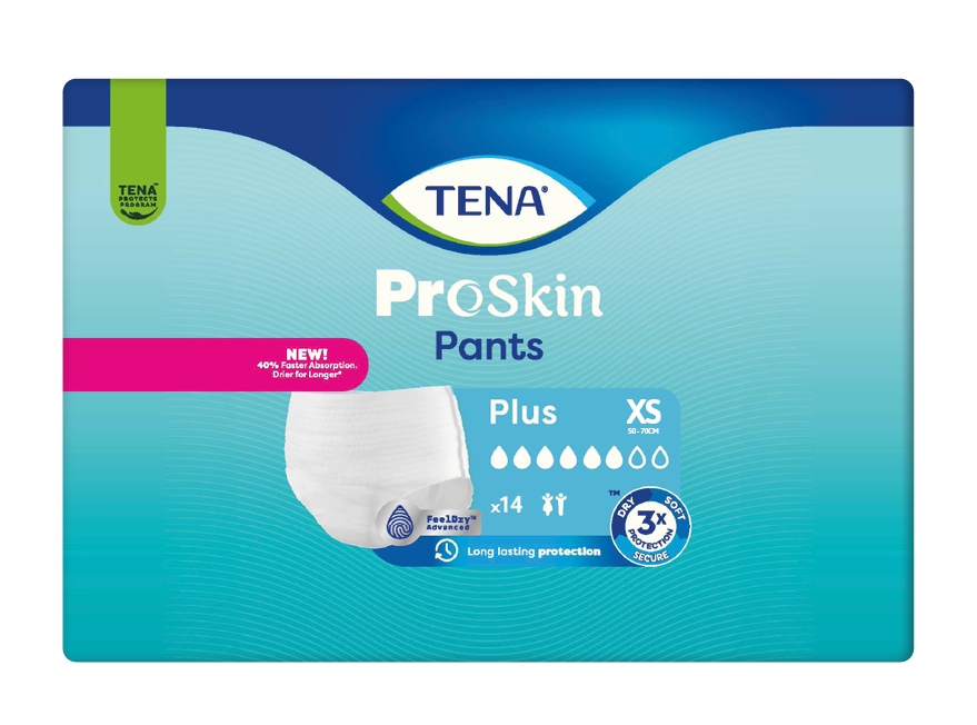 TENA Pants Plus XS naťahovacie inkontinenčné nohavičky 14ks