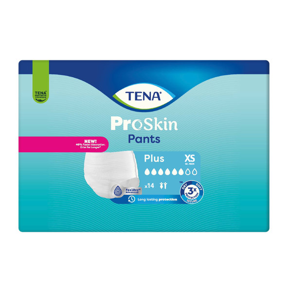 TENA Pants Plus XS naťahovacie inkontinenčné nohavičky 14ks