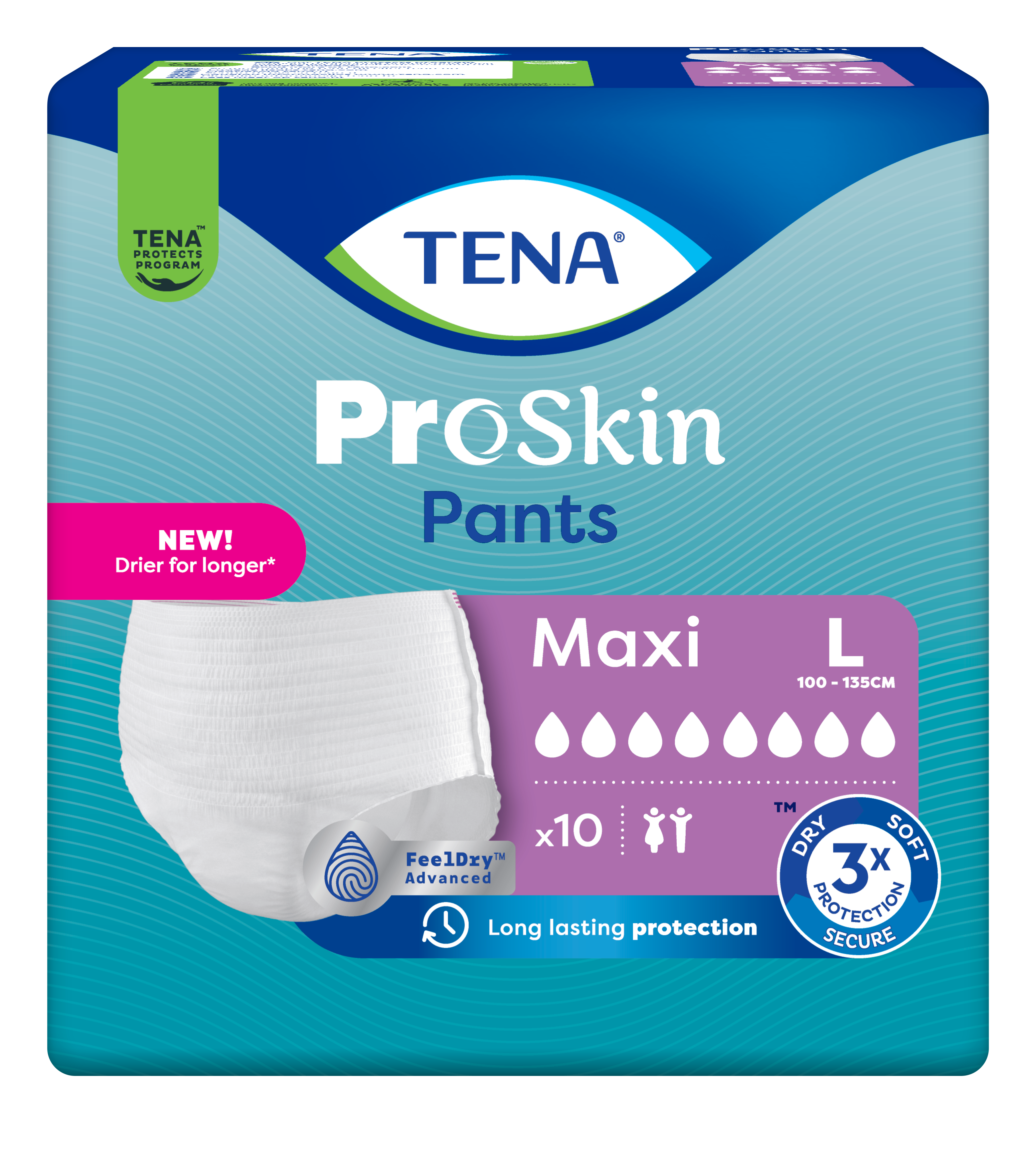 TENA Pants Maxi veľkosť L 10ks