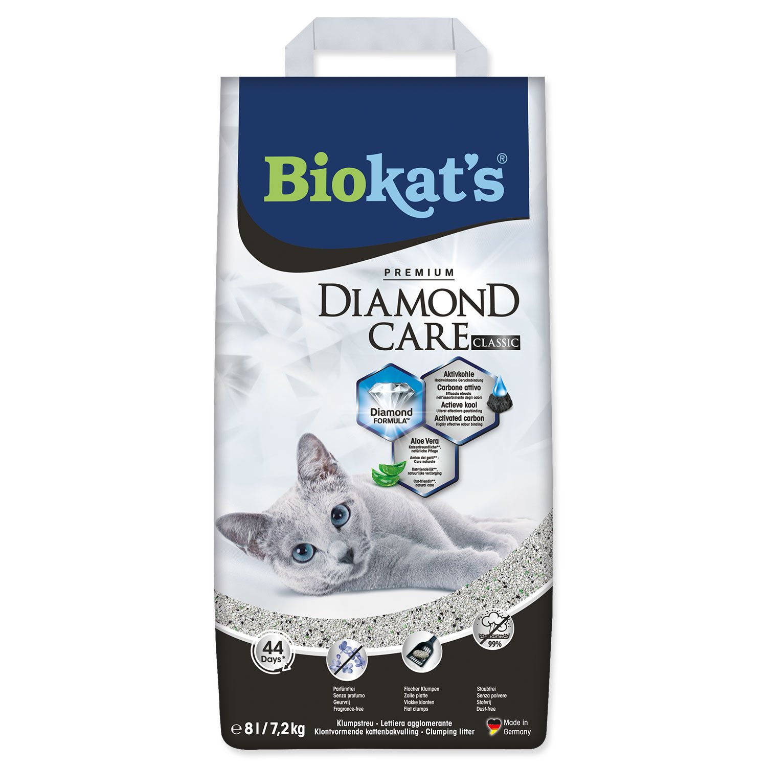 Biokat's podstielka Diamond Care Classic 8 l