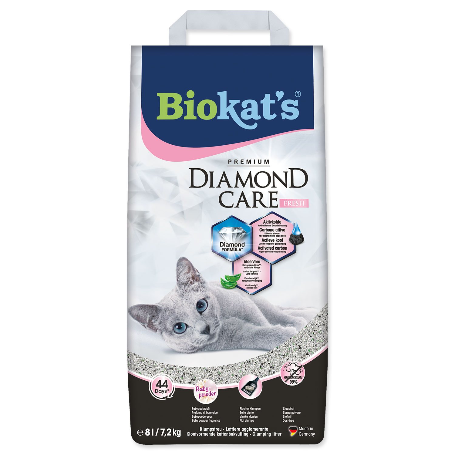Biokat's podstielka Diamond Care Fresh 8 l