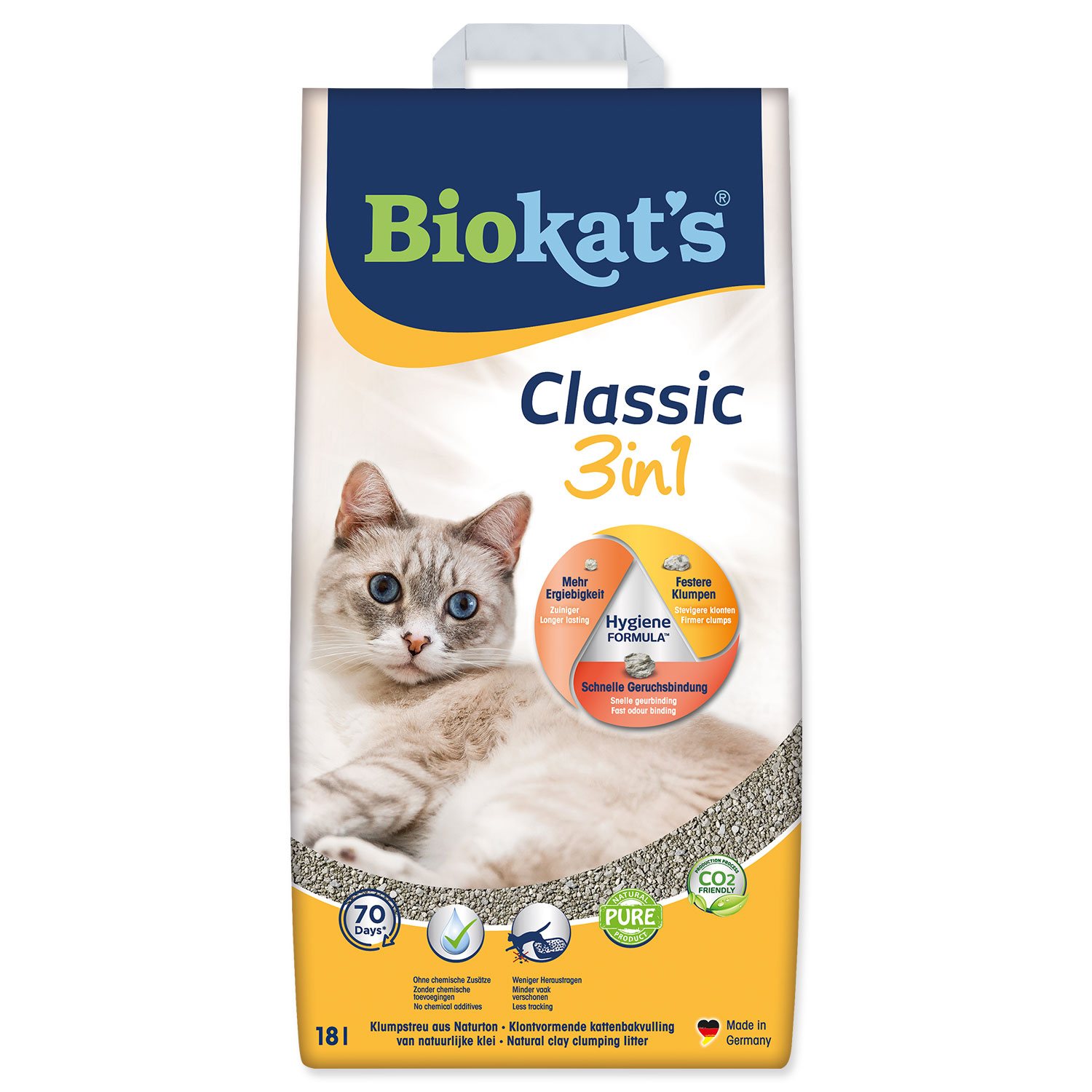 Biokat's podstielka Classic 18 l