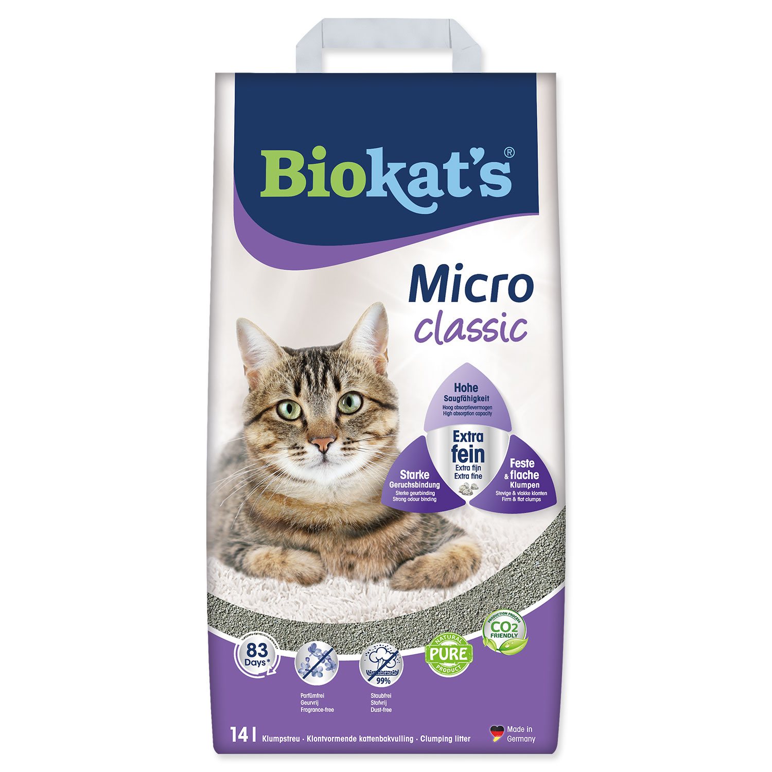 Biokat's podstielka Micro Classic 14 l