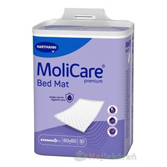 MoliCare Premium Bed Mat 8 kvapiek absorpčná podložka 60x60 cm 30 ks