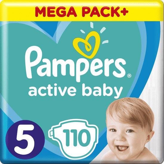 E-shop PAMPERS Plienky Active Baby 5 JUNIOR 11-16kg 110ks