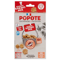 Pečiaca zmes Popote losos pre psy 200g