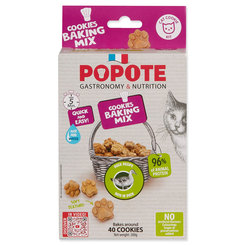 Pečiaca zmes Popote kačacie pre mačky 200g