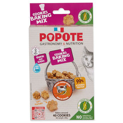 Pečiaca zmes Popote kuracie Grain Free pre mačky 200g