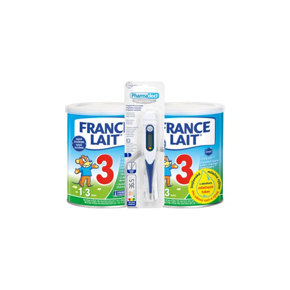 France Lait 3 Duo + Teplomer dig.Pharmadoct MT4233