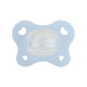 CHICCO PhysioForma Dual Soft silikónový cumlík modrý 0–2 m 1 ks