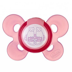 CHICCO Physio Comfort silikonový cumlík ružový 6–12 m 1 ks