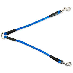 Rozdvojka ŠPIRÁLA 6*30 čierno-modrá