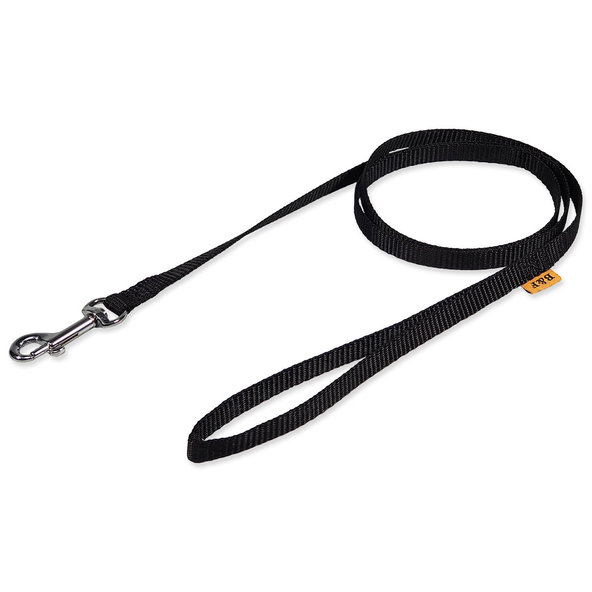 Vodítko BAF nylon černé 1x120cm