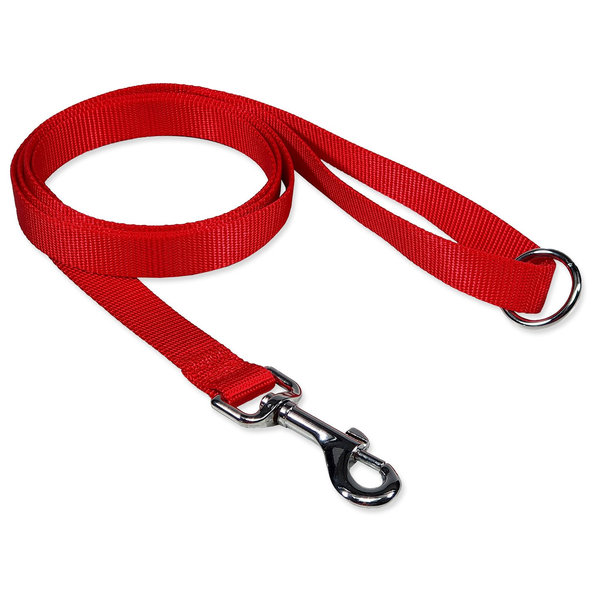 Vodítko BAF nylon červené 1,5x150cm