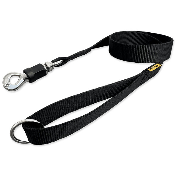 Voditko popruh JEDNOBAREVNÉ, ZK 3cm*1m černá