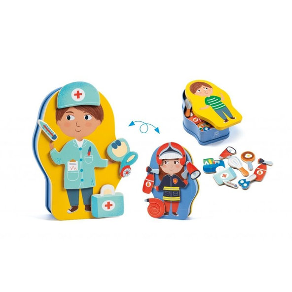 DJECO Magnetická Hra Povolanie