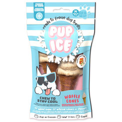 Pochúťka Pup Ice chladiaca s vanilkou a arašidovým maslom 2ks 110g