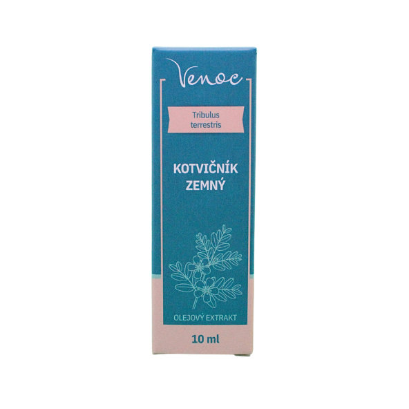VENOC Olejový extrakt z Kotvičníka zemného - bezalkoholová tinktúra 10ml