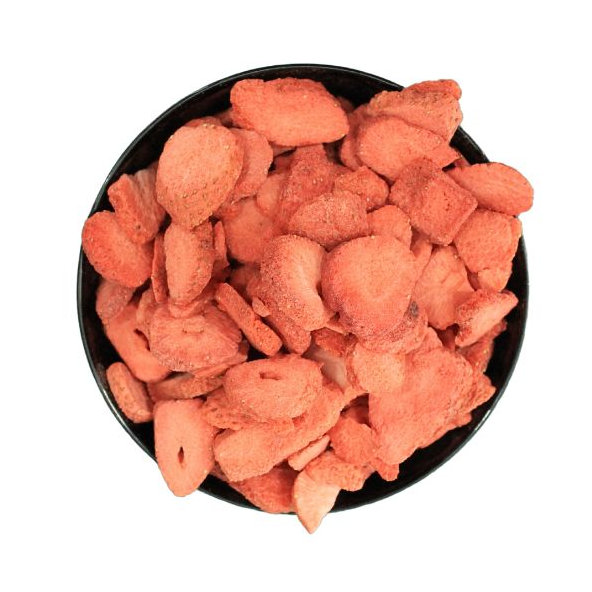 Bioruža Jahody lyofilizované plátky a zlomky 50 g