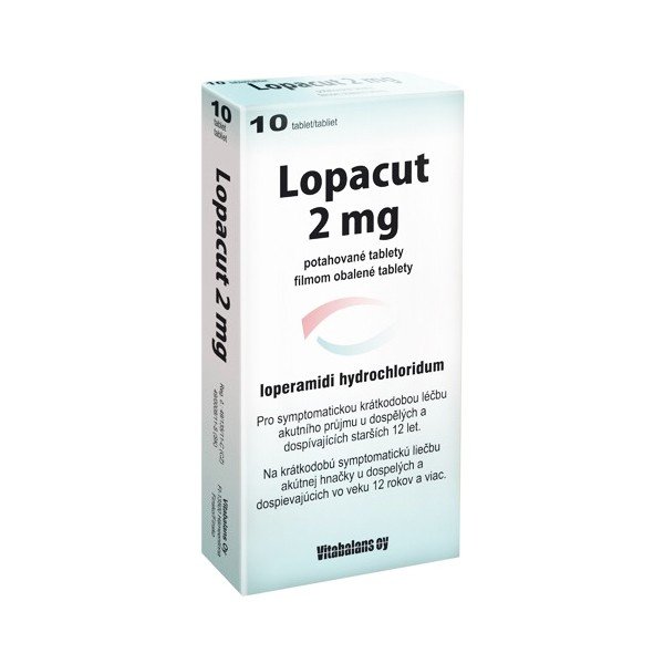 E-shop Lopacut 2 mg na hnačku 10 tbl