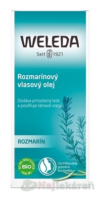 WELEDA Rozmarínový vlasový olej 50 ml kúpite na Najlekaren.eu