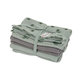 LODGER Plienky mušelínové Swaddler Flame Tribe 3balenie 70 x 70 cm Silt Green