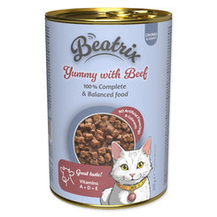 Konzerva Beatrix Adult s hovädzím mäsom 415g