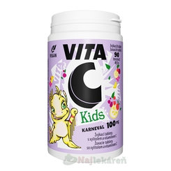 VITA C KIDS 100mg 90 žuvacích tabliet