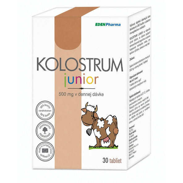 EDENPharma KOLOSTRUM Junior 250 mg 30 tabliet