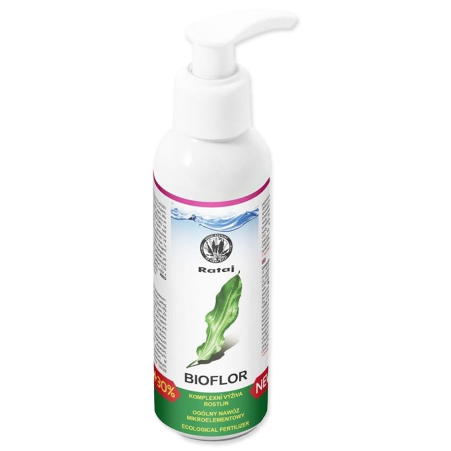 Hnojivo Rataj Bioflor pre akvarijné rastliny 150ml