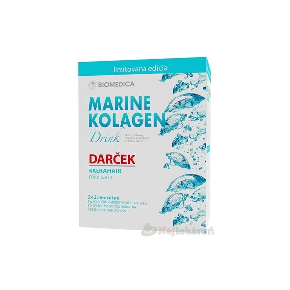 BIOMEDICA Marine kolagen drink + Darček