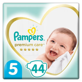 PAMPERS Premium Care jednorazové plienky veľ. 5, 44 ks, 11-16 kg
