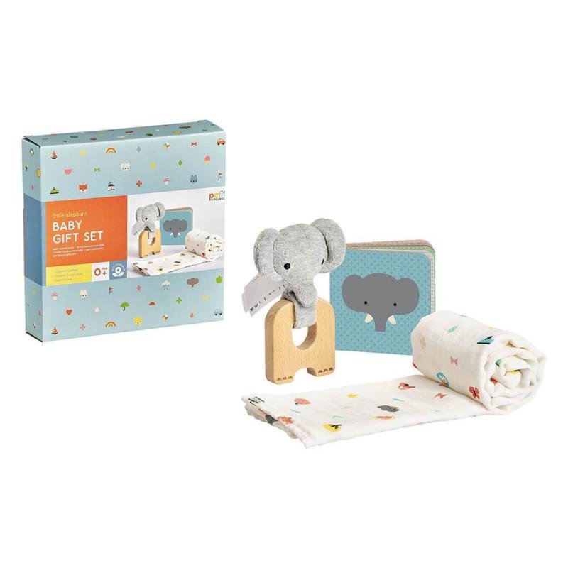 E-shop PETITCOLLAGE Darčekový set pre bábätká - slon
