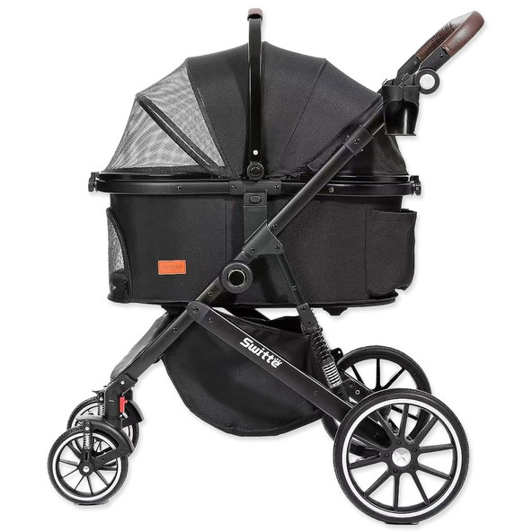 Kočík Kenyone 62x90x108cm čierny, čierna konštrukcia