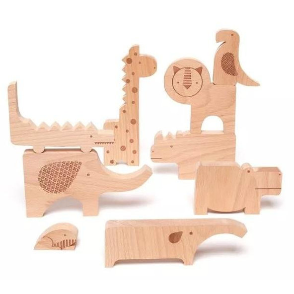 PETITCOLLAGE Zábavné puzzle Safari