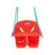 TEDDIES Hojdačka Baby plast červená 24 m+