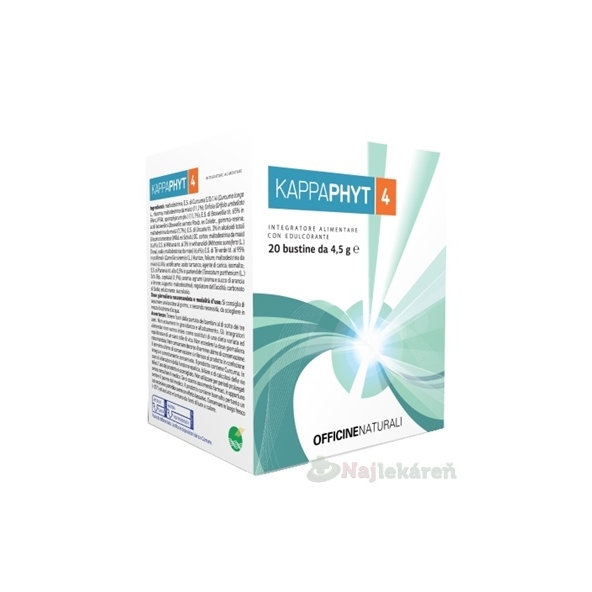 KAPPAPHYT 4 prášok vo vrecúškach 20 ks