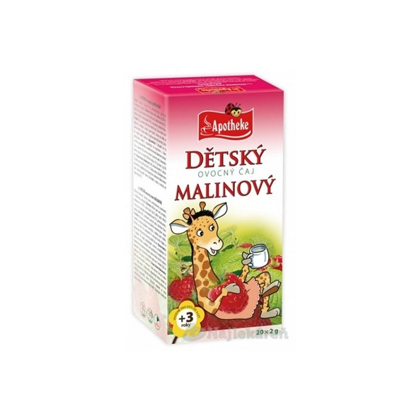 APOTHEKE Detský ovocný čaj malinový 20x2 g