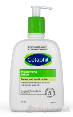 CETAPHIL Hydratačné mlieko na tvár a telo 500ml