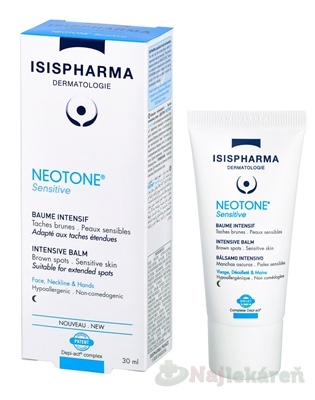 ISIS NEOTONE Sensitive balm pigmentové škvrny 30 ml