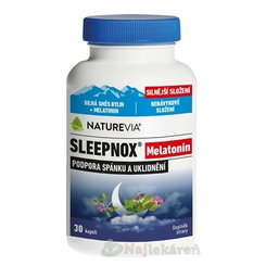 NATUREVIA Sleepnox Melatonín 30 kapsúl