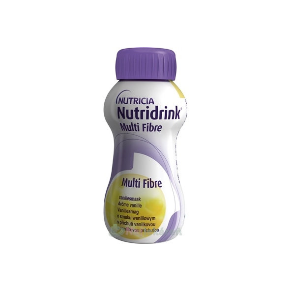Nutridrink Multi Fibre s vanilkovou príchuťou 24 x 200 ml