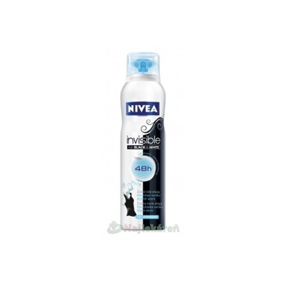 NIVEA Anti-perspirant BLACK & WHITE Pure