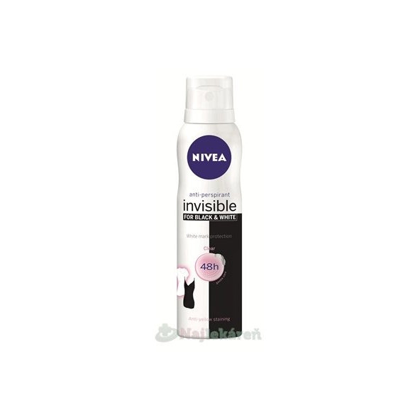 NIVEA Anti-perspirant BLACK & WHITE Clear