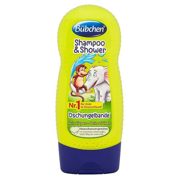 BUBCHEN KIDS SHP+SPRCH. GÉL 2v1 PARTIČKA Z DŽUNGLE