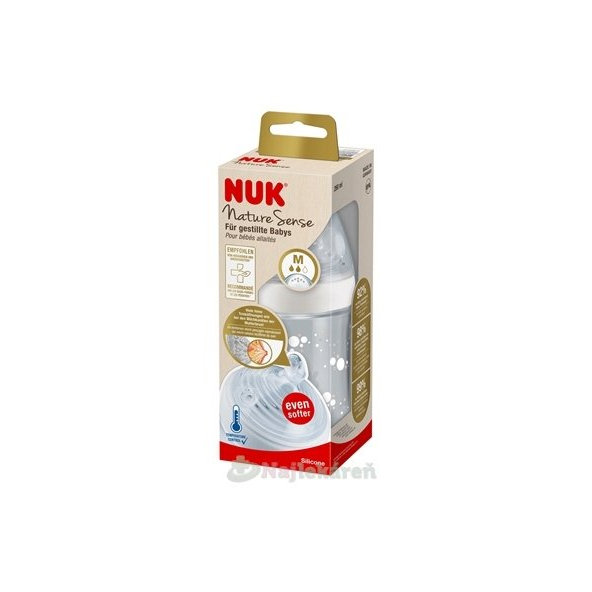 NUK Nature Sense FĽAŠA s kontrolou teploty