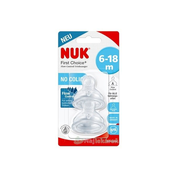 NUK FC+ náustok Flow Control