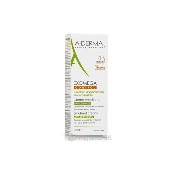 A-DERMA EXOMEGA CONTROL CRÈME ÉMOLLIENTE