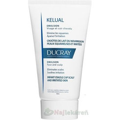 DUCRAY KELUAL Keratoredukčná emulzia na mliečne chrasty 50ml