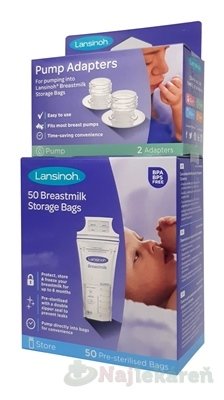 E-shop Lansinoh Sáčky na skladovanie materského mlieka